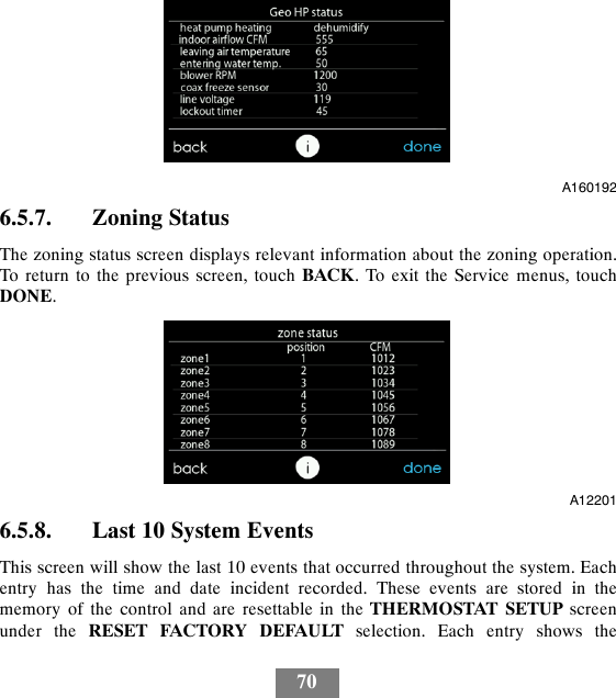 Bryant Controls Thermostats Temperature Control